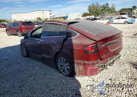 2016 Tesla Model X из США, поврежденный, VIN 5YJXCAE41GFS02722